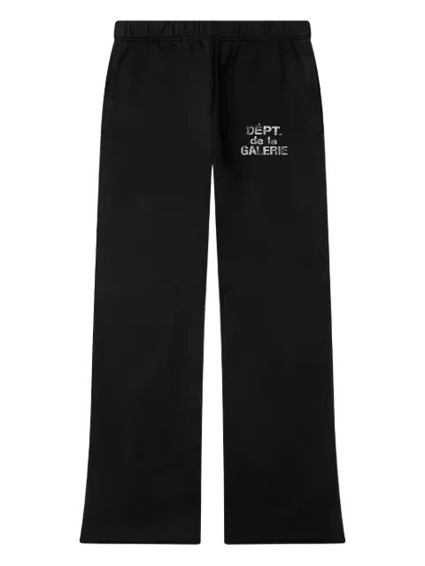 GALLERY DEPT. logo-print track pants Black LSF40112GPHT