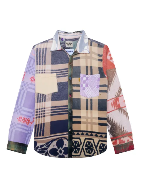GALLERY DEPT. Marley Flannel shirt Neutrals MMR60076MDPLD