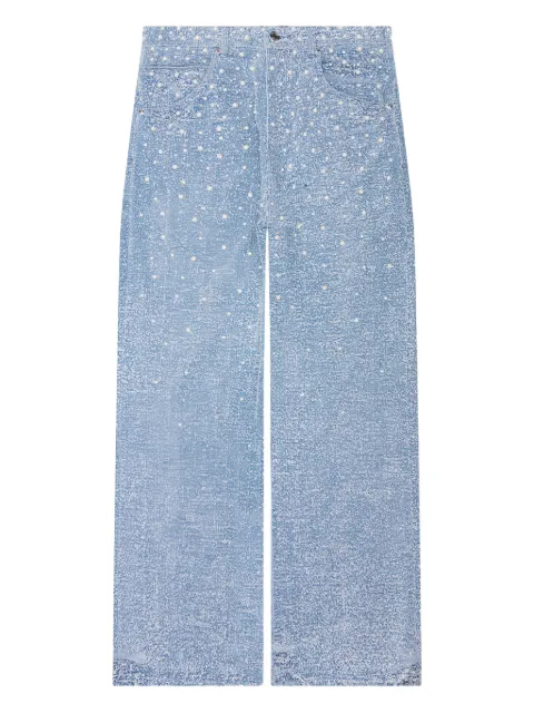Purple Brand P018 textured jeans Blue P018