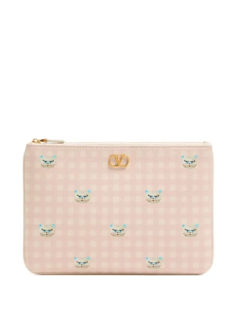 Valentino Garavani Le Chat De La Maison clutch bag Pink WP0AK4JVH