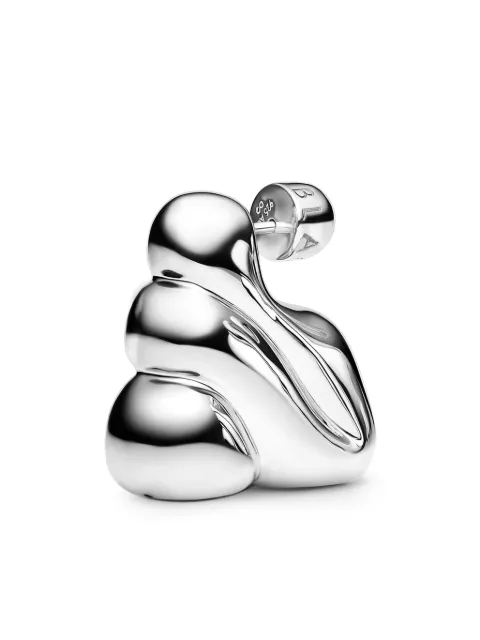 Maria Black Bogota Medium earring Silver 101111AGMSINGLE