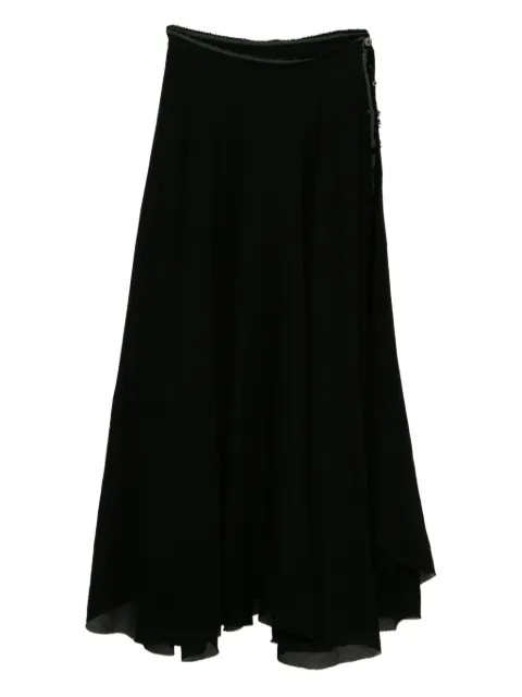 Ma+ draped skirt Black K600