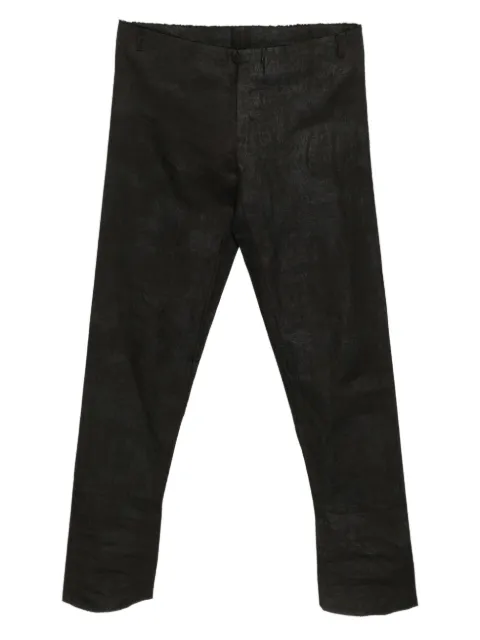 Ma+ pocketless tight pants Brown P201LKK