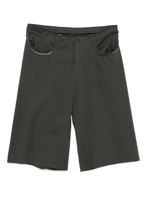 Ma+ wide-leg shorts Grey WMP44CJCM3