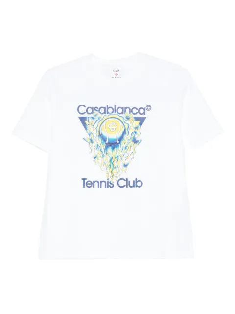 Casablanca Casablanca cotton T-shirts White WSP26JTS04602