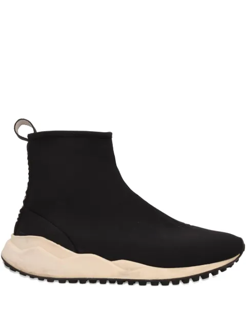 Moschino Pre-Owned logo-detail sock sneakers Black WCV25087408