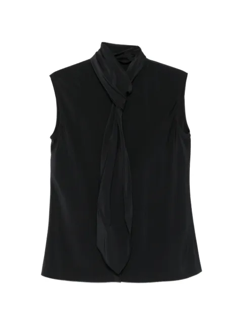 Alberta Ferretti tie-detail sleeveless top Blue A08126626