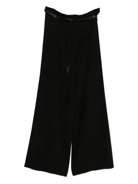 Ma+ wide-leg trousers Black PW442VIS
