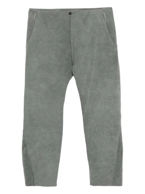 Ma+ 8 pocket straight trousers Green P330