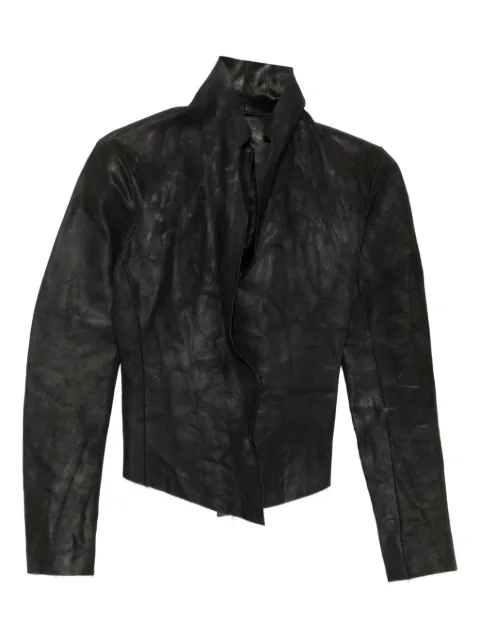 Ma+ leather jacket Black JW180SPER10