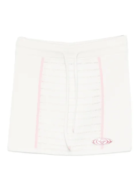 Casablanca drawstring trim skirt White WSP26KW123001
