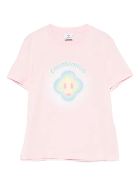 Casablanca Casablanca logo T-shirt Pink WSP26JTS02001