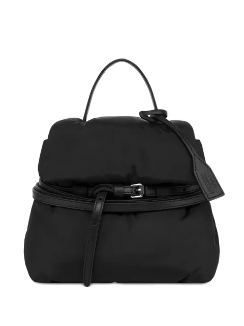 Moschino Moschino Tie Me small hand bag Black MC4152PP1OON2