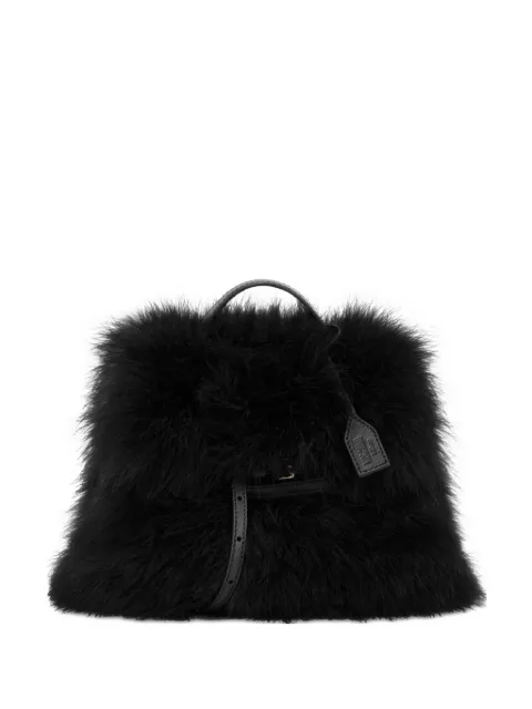 Moschino small Tie Me tote bag Black MC4060PP1OOA4