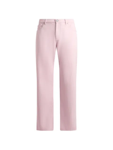 ETRO cotton straight-leg jeans Pink MRNB002199TT543