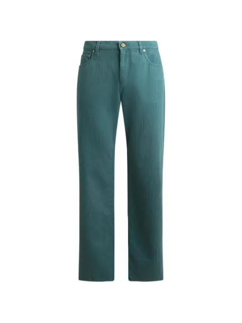 ETRO five-pocket straight-leg jeans Blue MRNB002199TT543