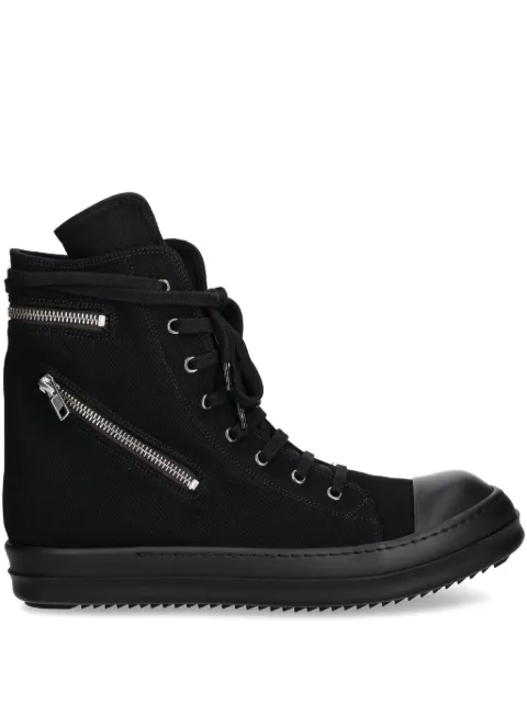Rick Owens DRKSHDW Cargo Sneaks zip-detail sneakers Black DU02E7808DO