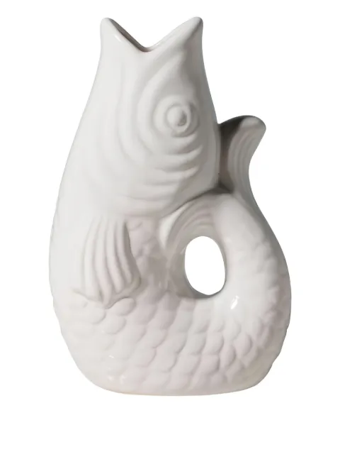 CU I SEEYOU fish-shaped vase White CU03034