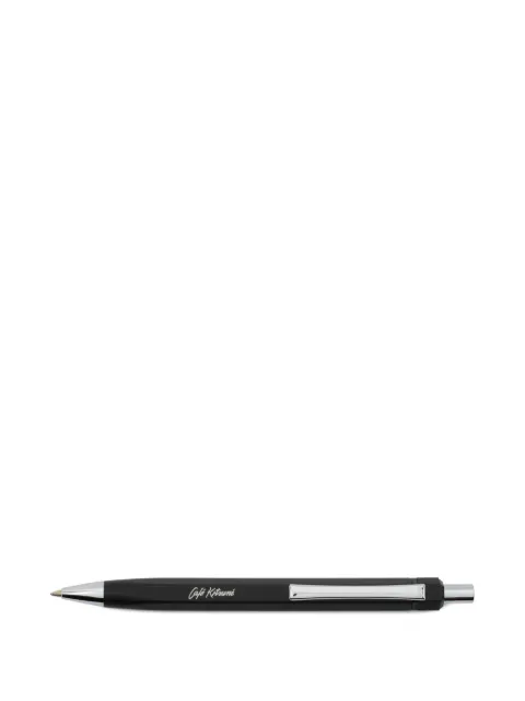 CAFÉ KITSUNÉ logo-detail ballpoint pen Black PU08201O0005
