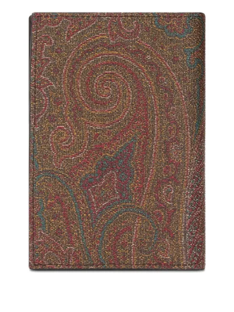 ETRO arnica passport case Brown MP2N0001AA086