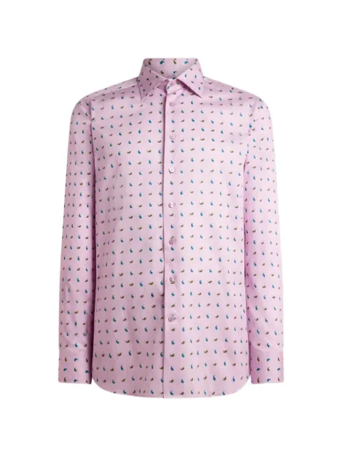 ETRO paisley-print cotton shirt Pink MRIB002599SA5T8