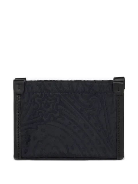 ETRO jacquard coin purse Blue MP2F0001AQ424