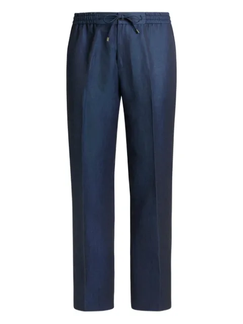ETRO drawstring-waist trousers Blue MRED000699TUBQ3