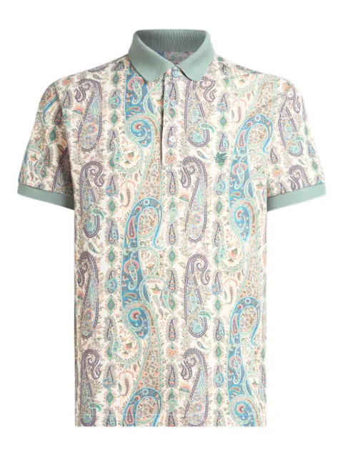 ETRO cotton polo shirt Neutrals MRMD0004AKF86
