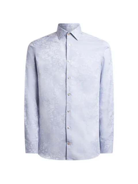 ETRO paisley jacquard shirt Purple MRIB000599TJ5C6