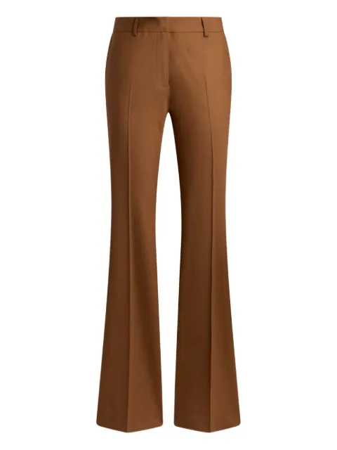 ETRO belt-loops trousers Brown WREA007099TUBQ9