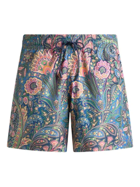 ETRO floral paisley swim shorts Blue MRPB000199SASU2