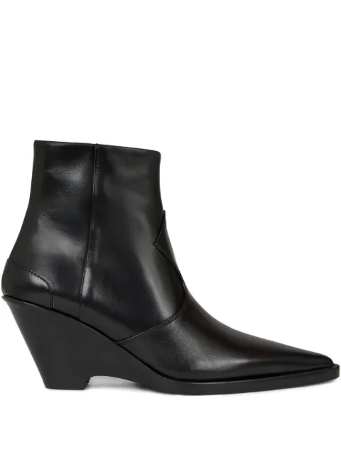 ETRO 70mm leather ankle boots Black WS4B0011AP331