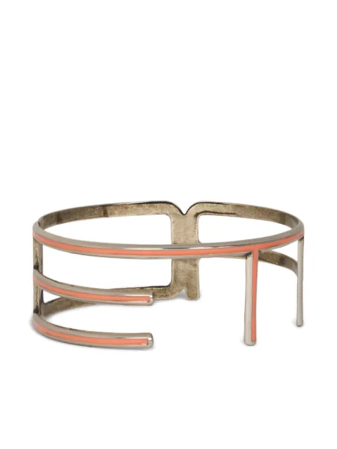 ETRO logo-plaque bracelet Silver WF5B0033AM023