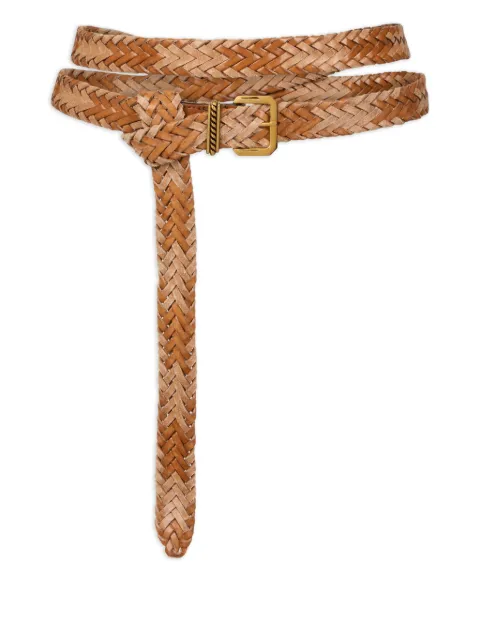 ETRO woven double-wrap belt Brown WP3B0069AE317