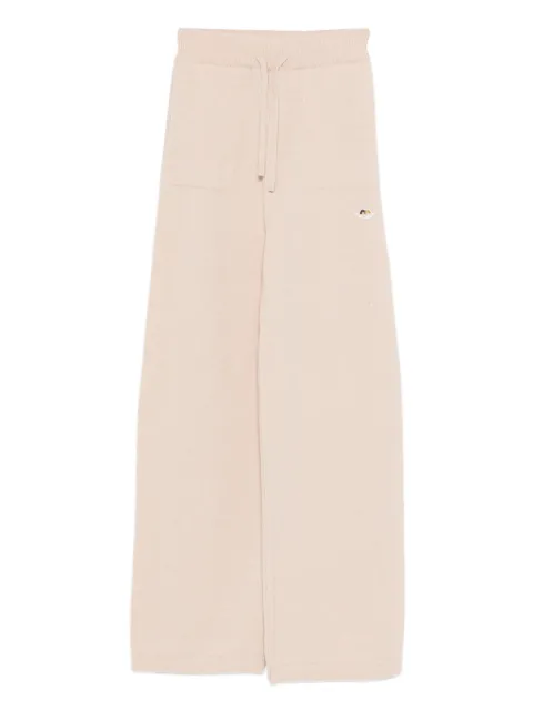 Fiorucci Angel-patch track pants Neutrals W02FPKPA