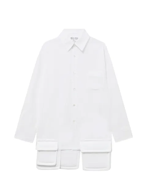 Comme Des Garçons Comme Des Garçons pocket shirt White RPB014051