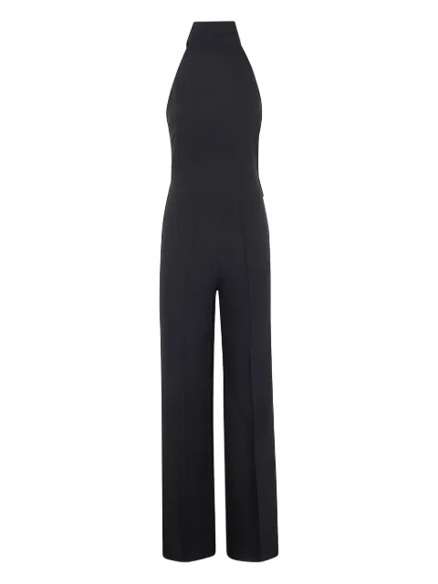DRHOPE sleeveless halter-neck jumpsuit Black 4834OP4203