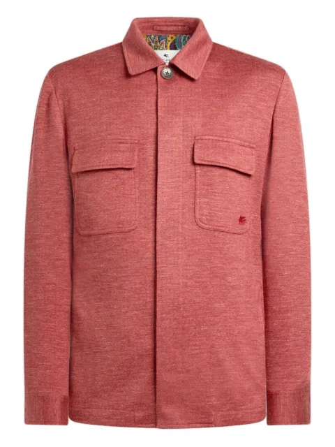 ETRO long-sleeves jacket Red MRCA007699JUB04