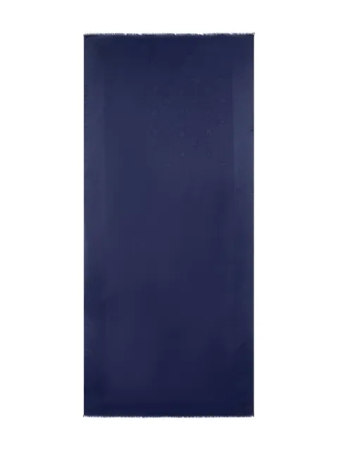 ETRO logo scarf Blue MATA0038AQ427