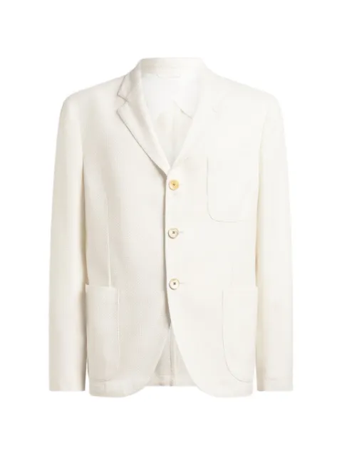 ETRO single-breasted blazer White MRCA007099TUBQ5