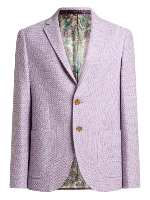 ETRO cotton jersey blazer Purple MRCB000599JTE03