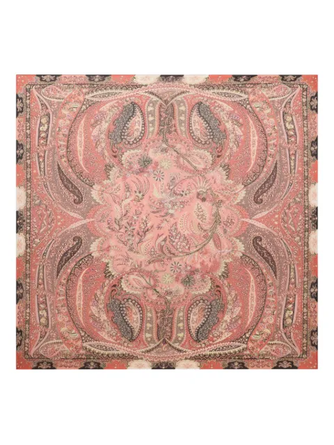 ETRO floral-paisley shawl Pink WAYA0001AKF45