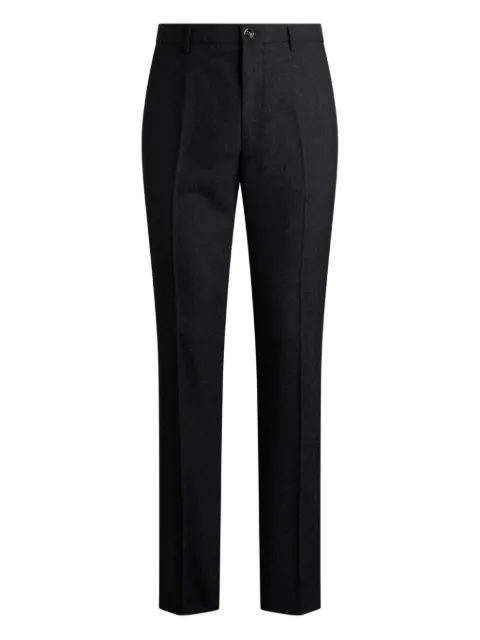 ETRO jacquard paisley trousers Black MREA000599TJ260
