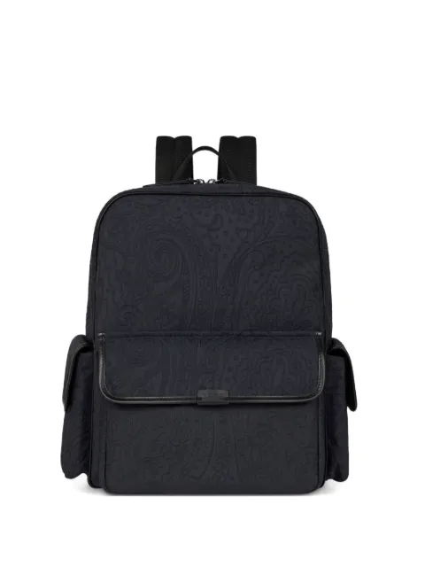 ETRO logo-detail backpack Blue MP1F0010AQ424