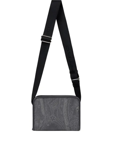 ETRO paisley-pattern messenger bag Grey MP1C0023AA012