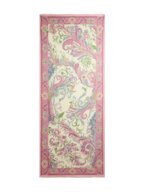 ETRO paisley-pattern scarf Pink MATA0068AKG85