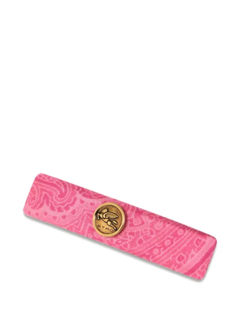 ETRO arnica silk hair clip Pink WF6B0003AKH62