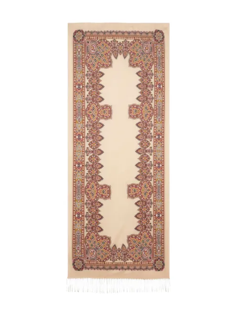 ETRO baroque-jacquard scarf Neutrals WATA0010AQ345