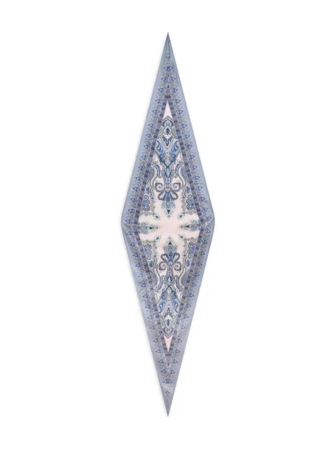 ETRO paisley-pattern scarf Blue MAXA0009AKH96