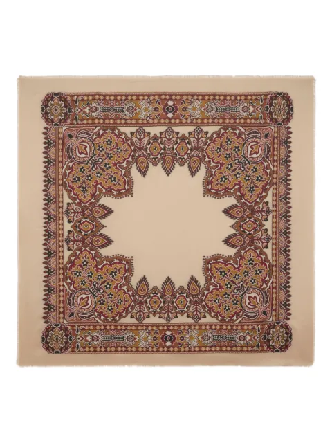 ETRO floral-jacquard scarf Neutrals WAYA0001AQ344